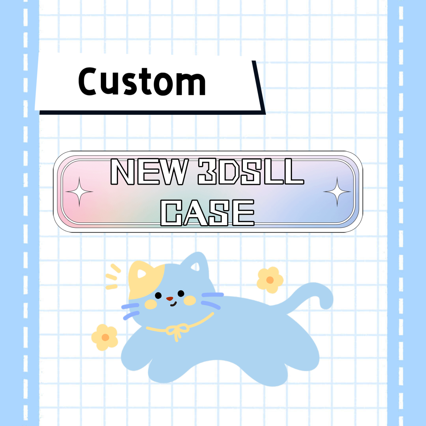 Custom New 3DSLL Case (Resin Version)