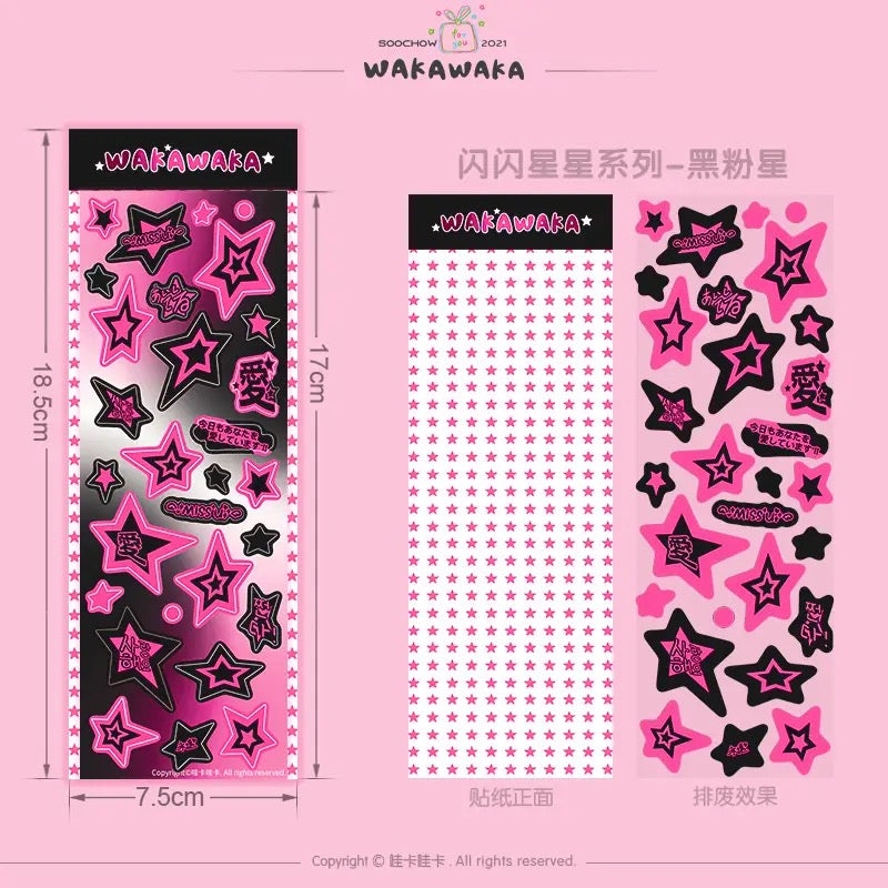 Cute And Spicy Girl DIY Small Decoration Stickers