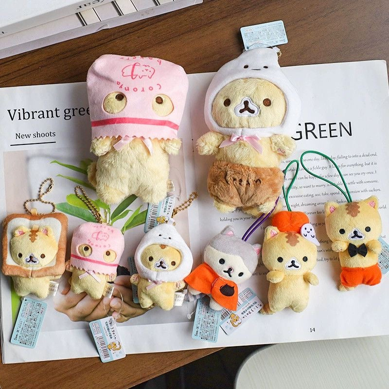 Cute Cat Pendant Cartoon Cat Plush Doll