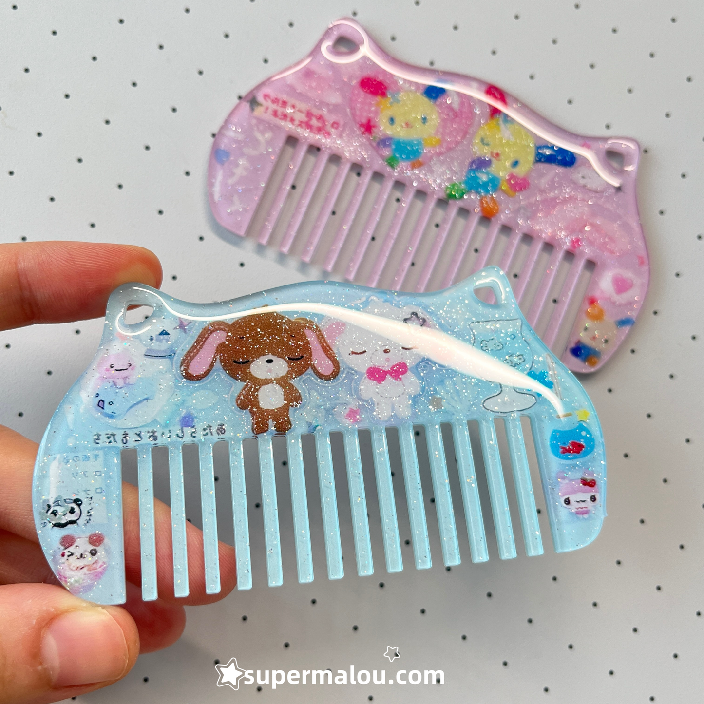 Cute Epoxy Comb (Resin By Hand)