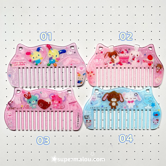 Cute Epoxy Comb (Resin By Hand)