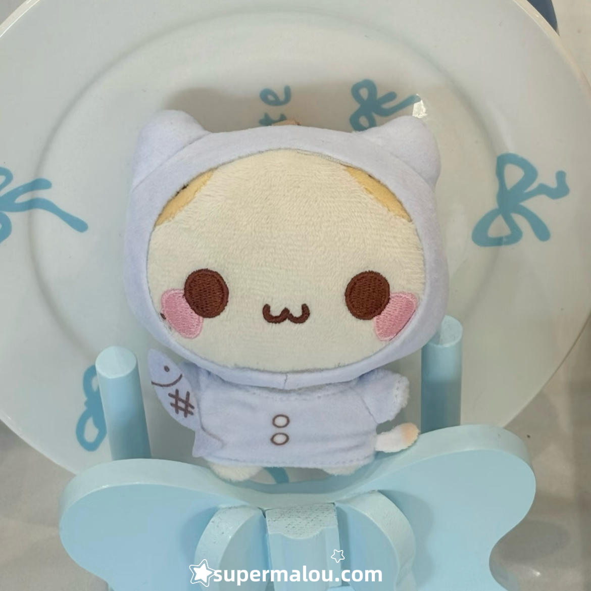 Cute Mashumaro Plush Pendant Keychain（Big Doll)