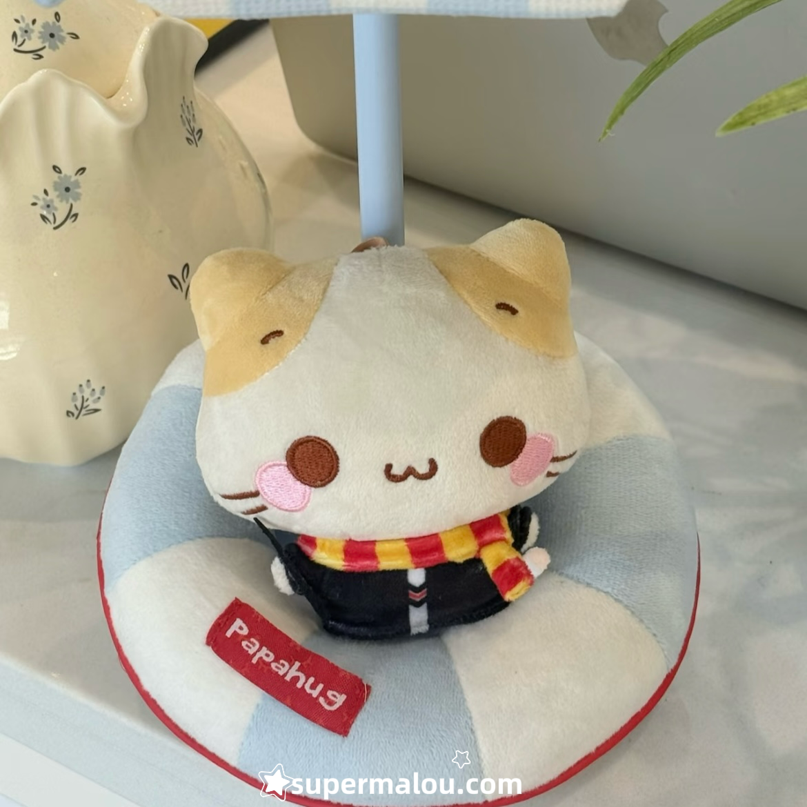 Cute Mashumaro Plush Pendant Keychain（Big Doll)