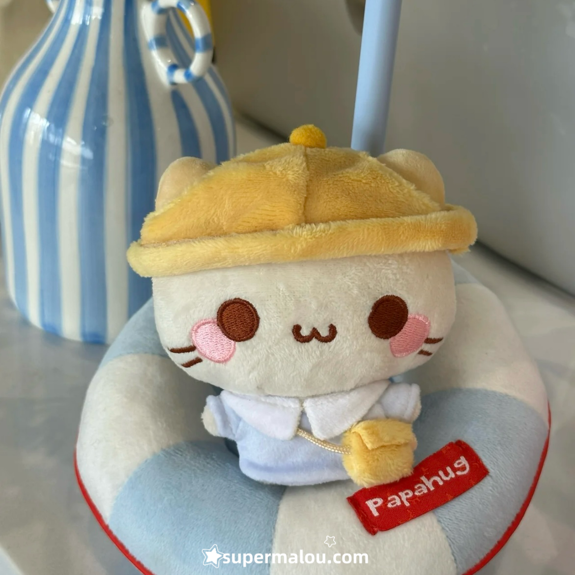 Cute Mashumaro Plush Pendant Keychain（Big Doll)