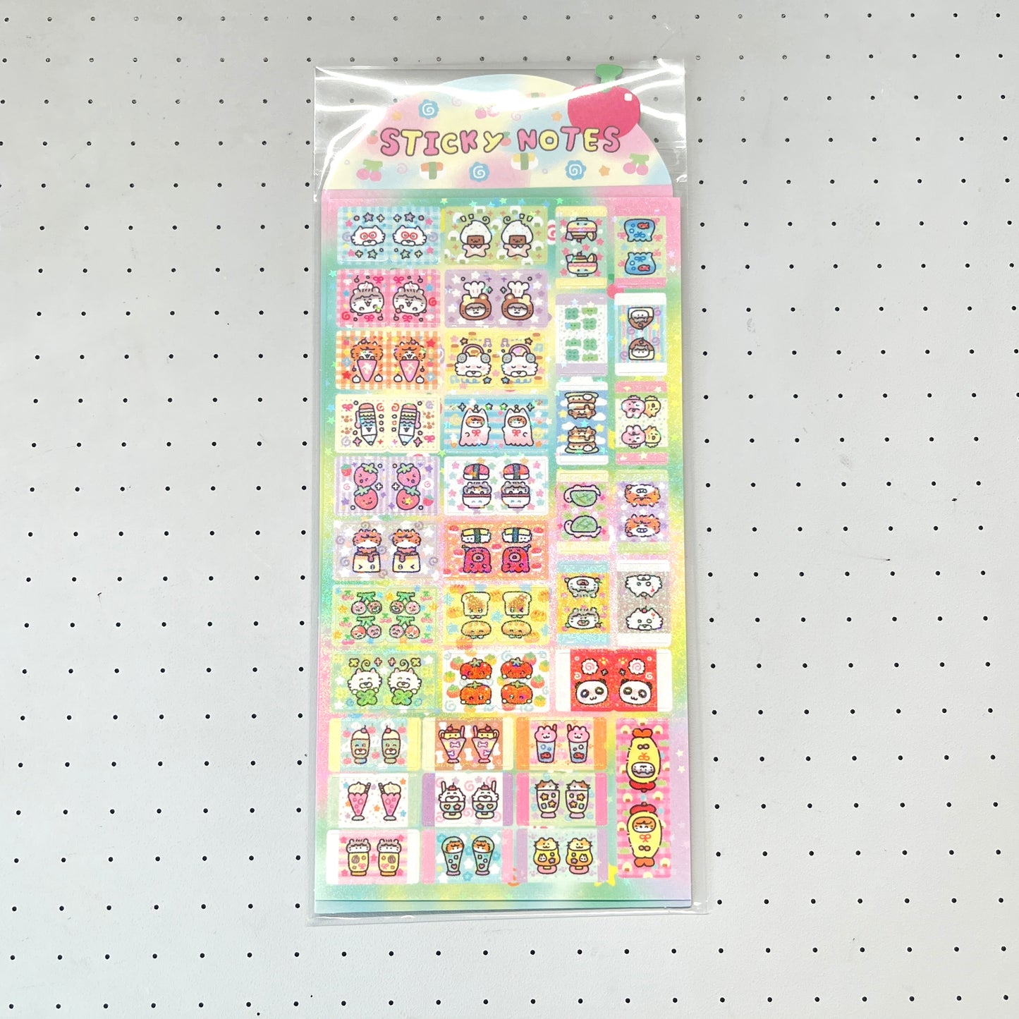 Cute Panda Deco Sticker Sheet