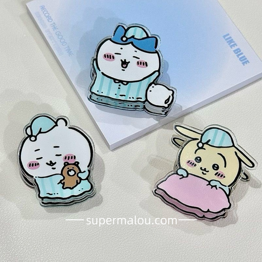 Cute Chiikawa Memo Clip Set of 3