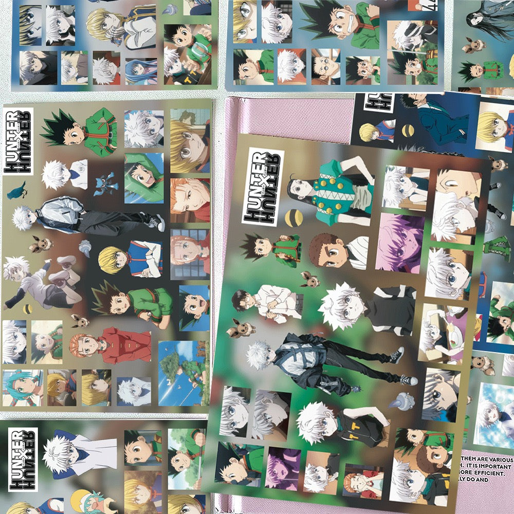 8 Sheets HUNTER×HUNTER Stickers