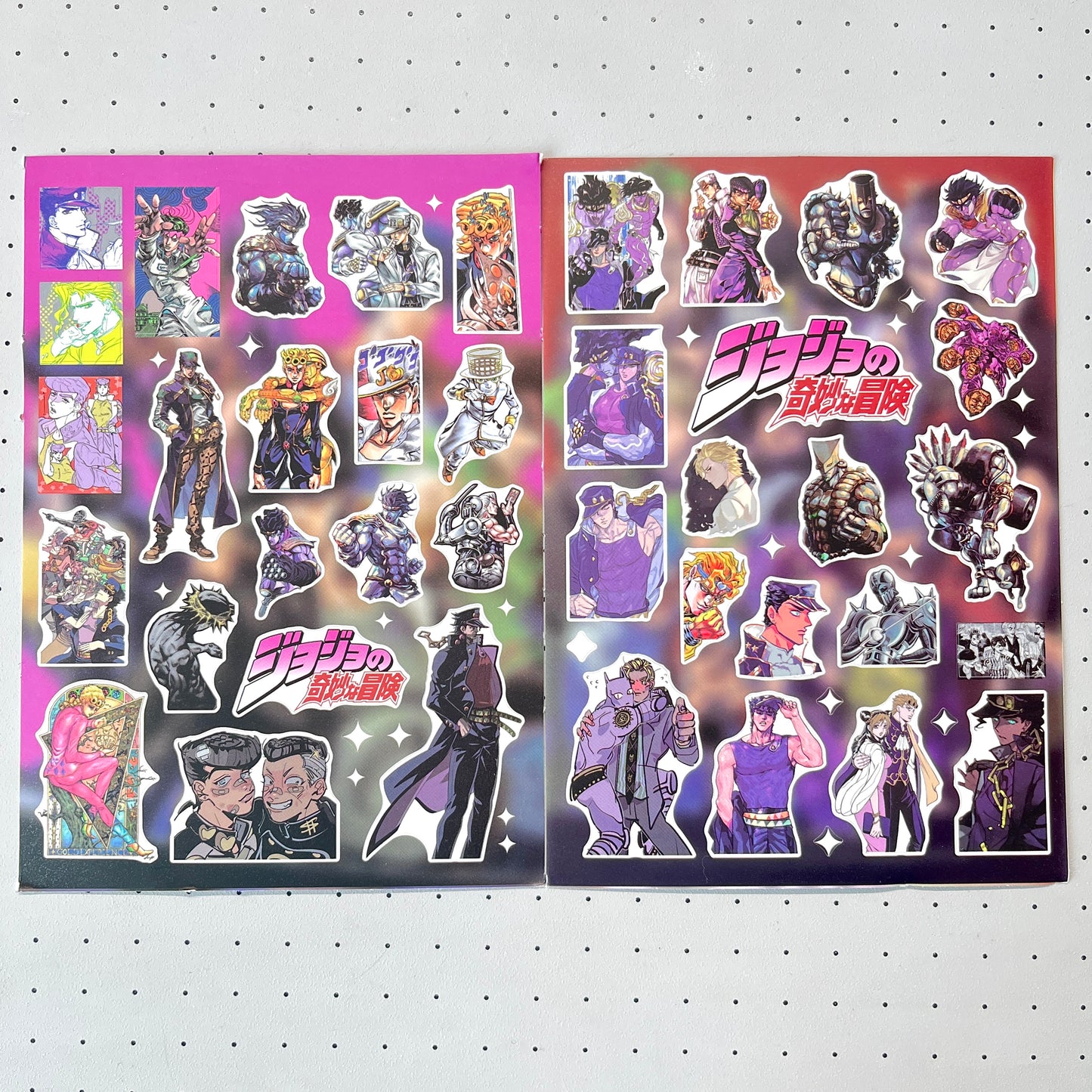 8 Sheets ‌JoJo's Bizarre Adventure Stickers A