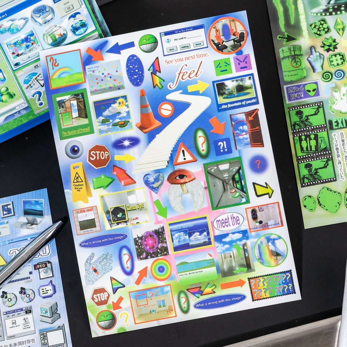Epoch Of Blur Sticker Book