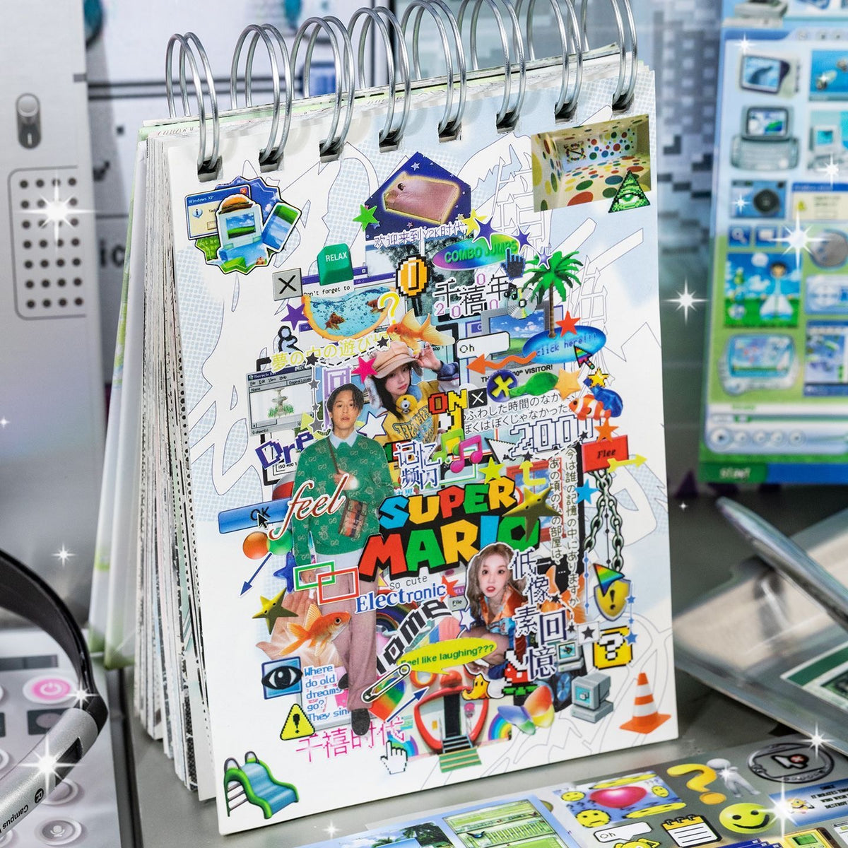Epoch Of Blur Sticker Book