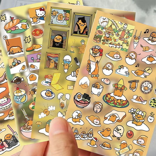 8 Sheets Gudetama‌ Stickers