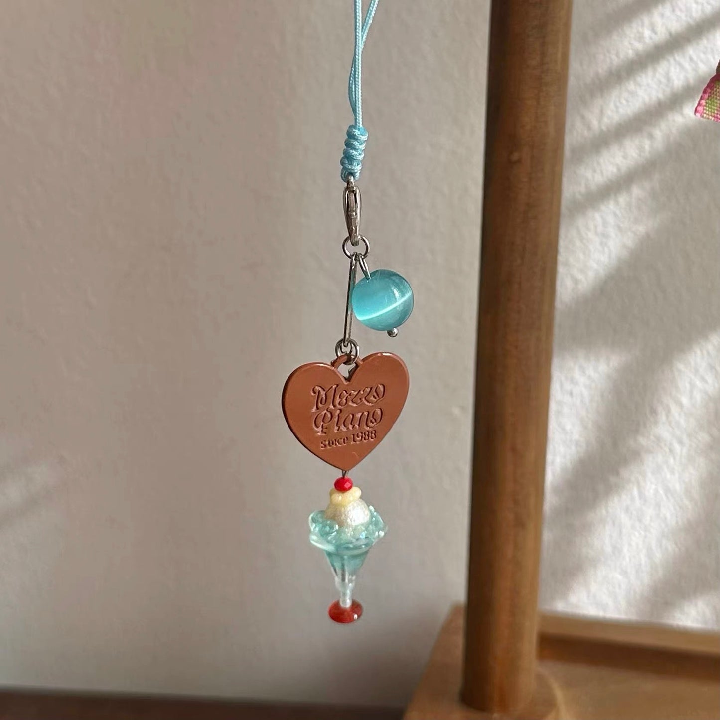 Dessert House Series Ice Cream Phone Chain