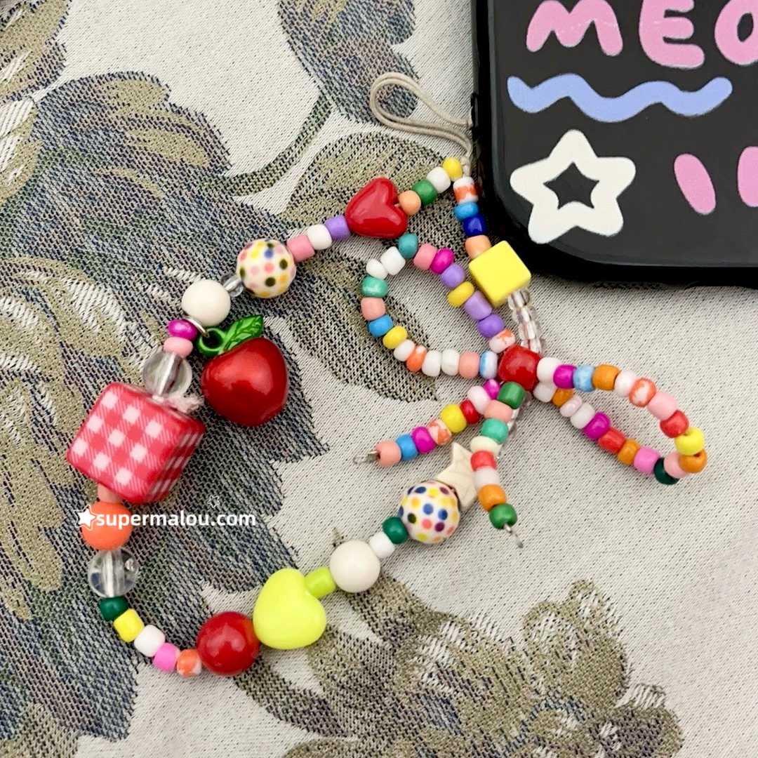 Dopamine Colorful Star Phone Chain