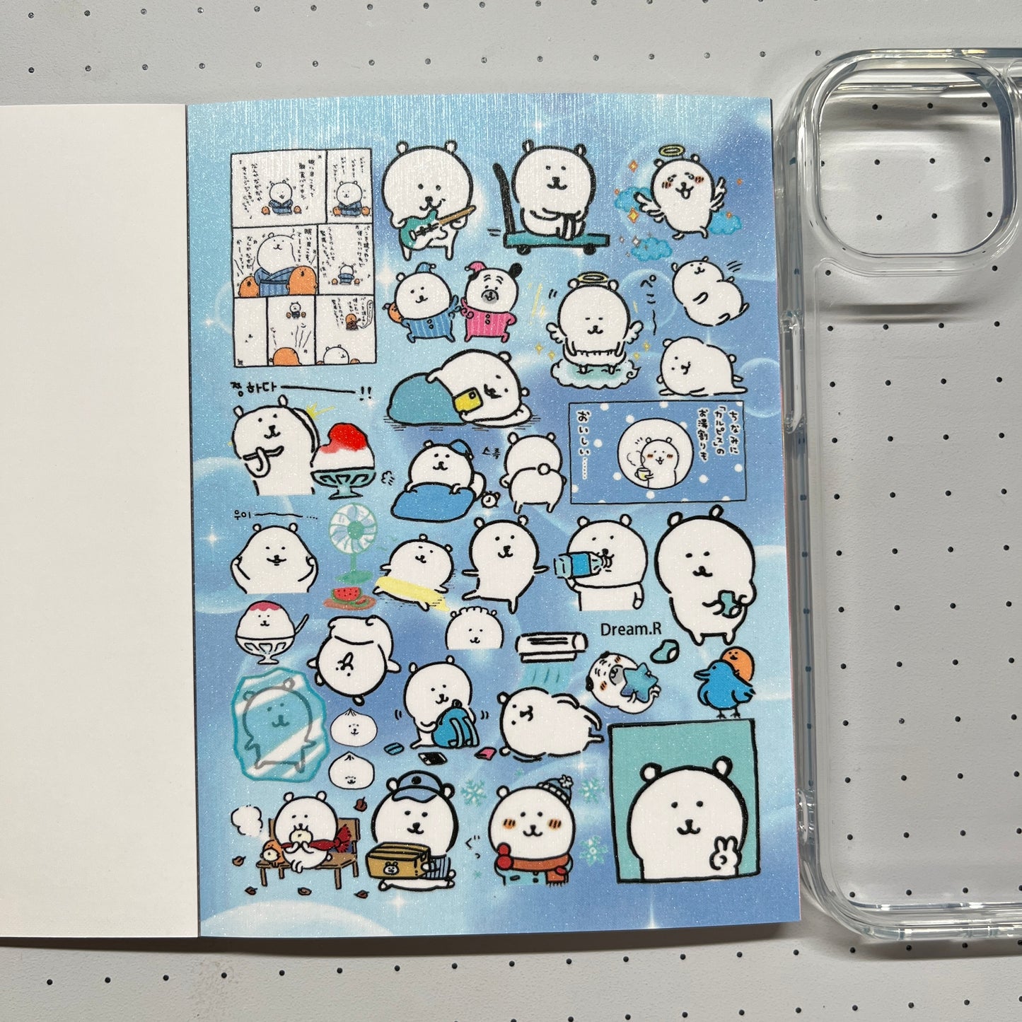 【Limited Edition】Dream.R Sticker Book Handmade Sticker Phone Case