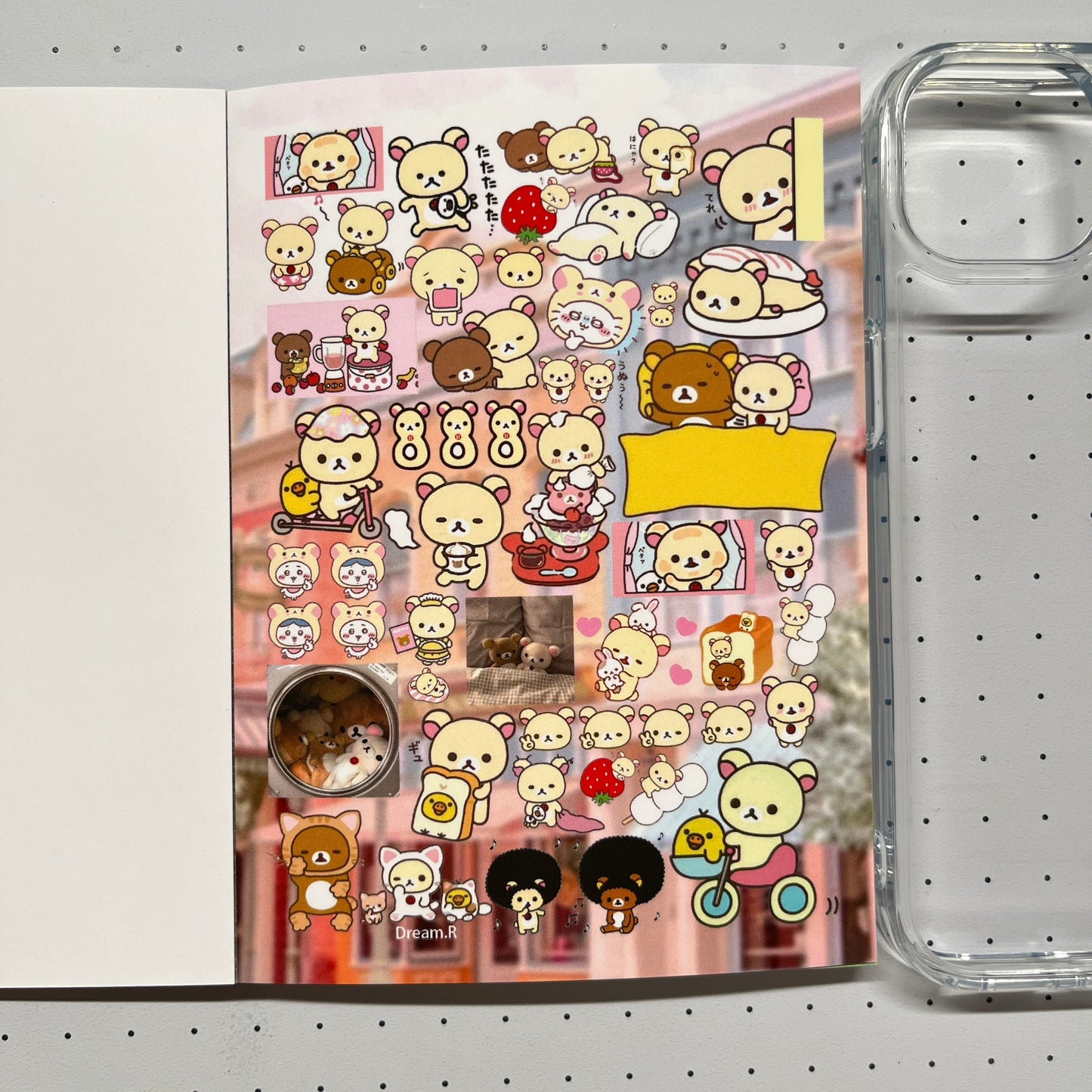 【Limited Edition】Dream.R Sticker Book Handmade Sticker Phone Case