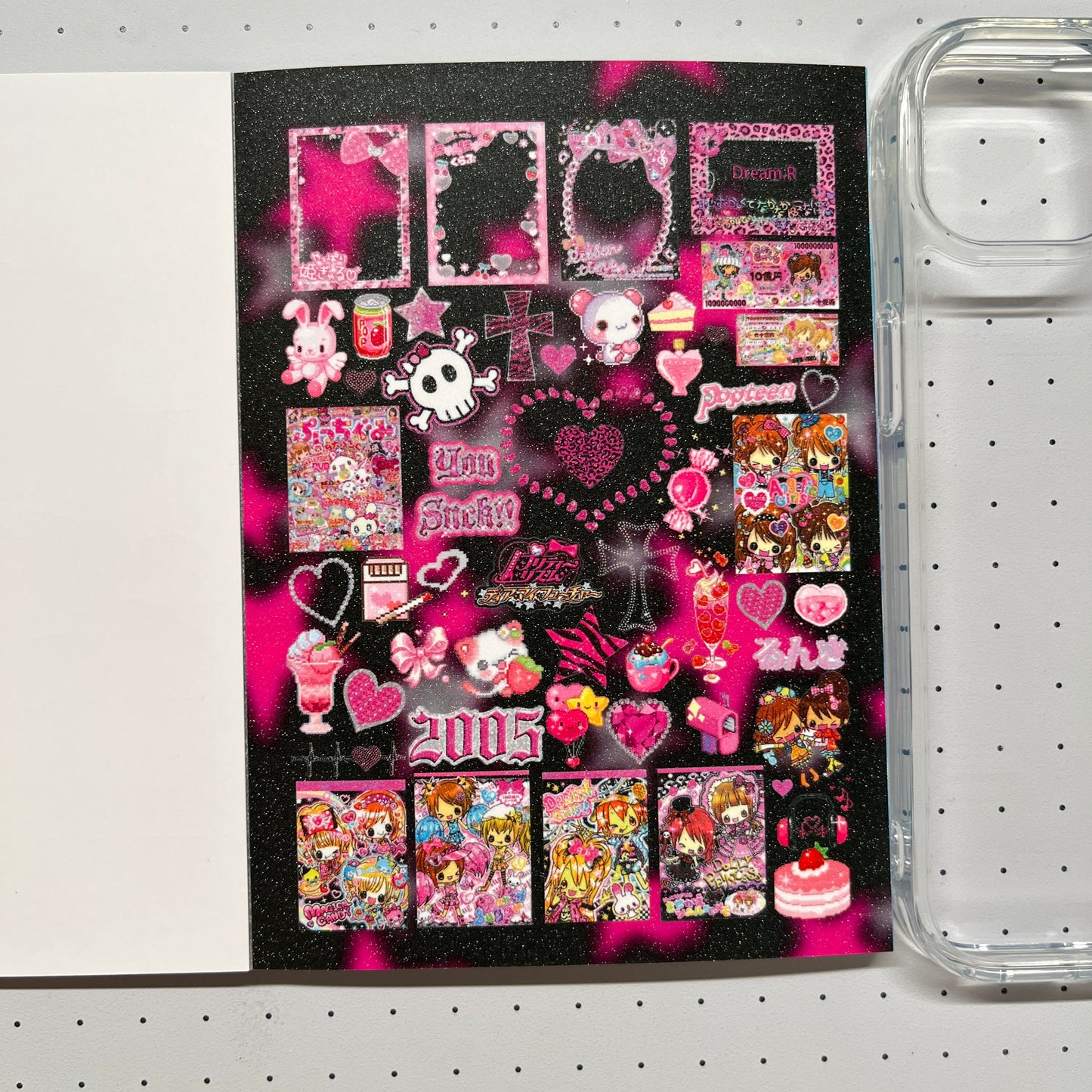 【Limited Edition】Dream.R Sticker Book Handmade Sticker Phone Case