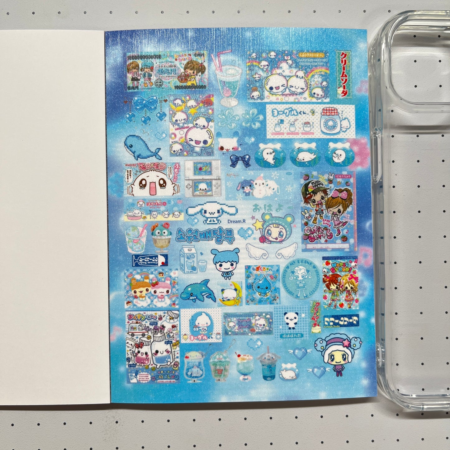 【Limited Edition】Dream.R Sticker Book Handmade Sticker Phone Case