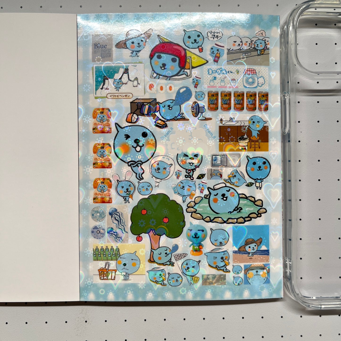 【Limited Edition】Dream.R Sticker Book Handmade Sticker Phone Case