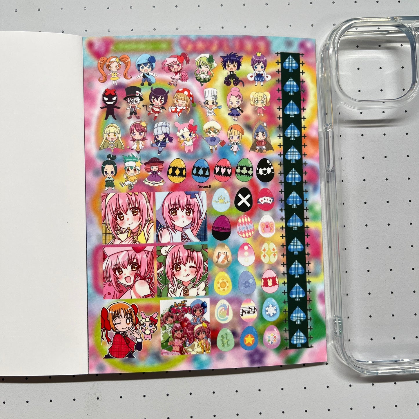【Limited Edition】Dream.R Sticker Book Handmade Sticker Phone Case