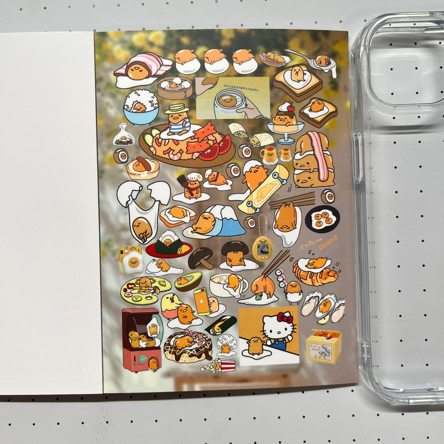 【Limited Edition】Dream.R Sticker Book Handmade Sticker Phone Case