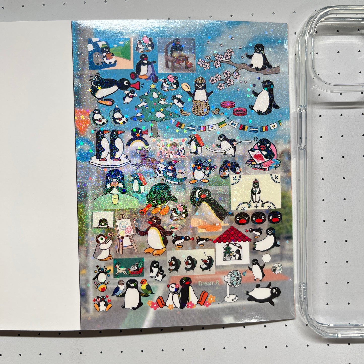 【Limited Edition】Dream.R Sticker Book Handmade Sticker Phone Case