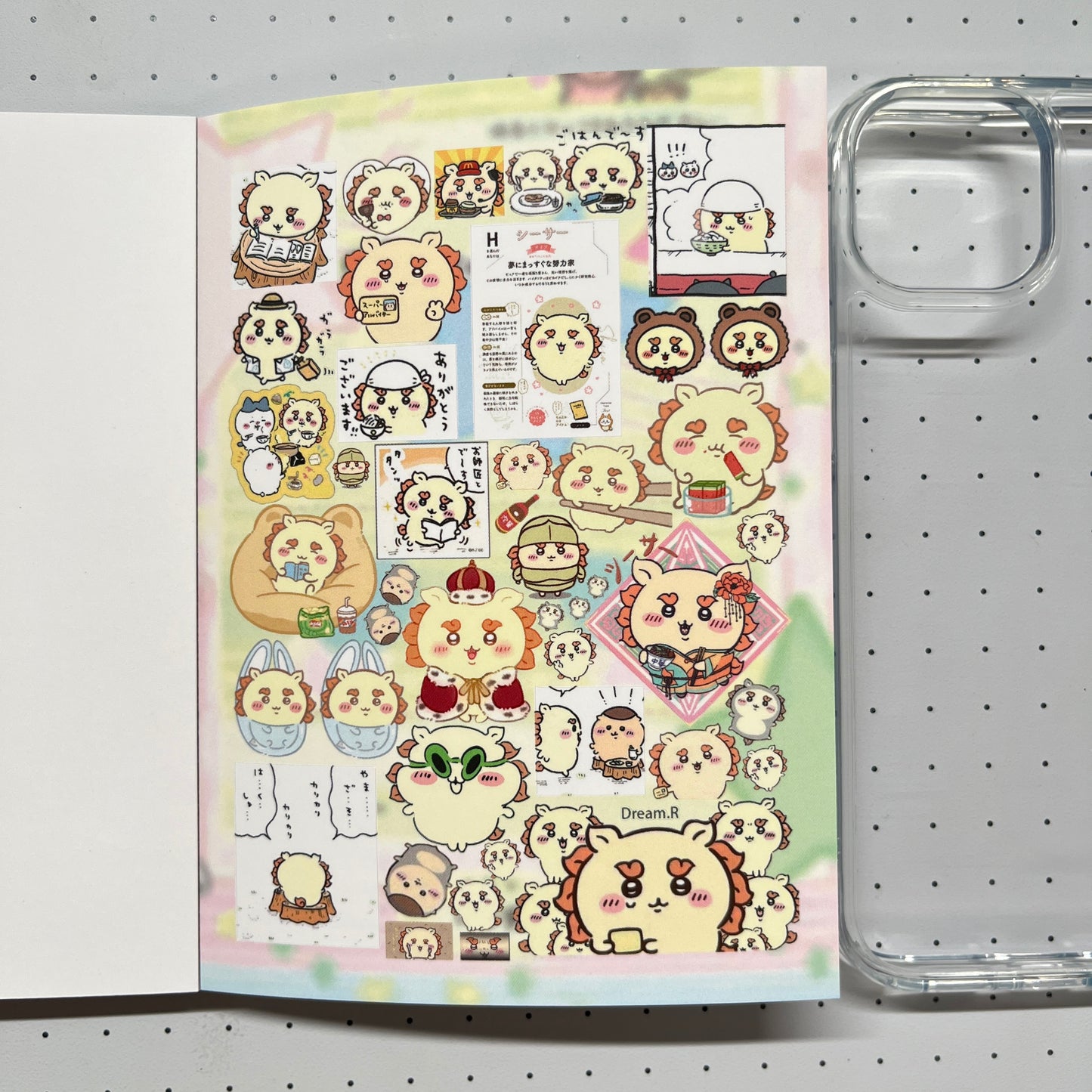 【Limited Edition】Dream.R Sticker Book Handmade Sticker Phone Case