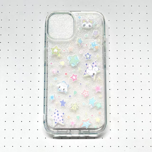 Dream Core Star Handmade Sticker Phone Case (Resin Ver.)