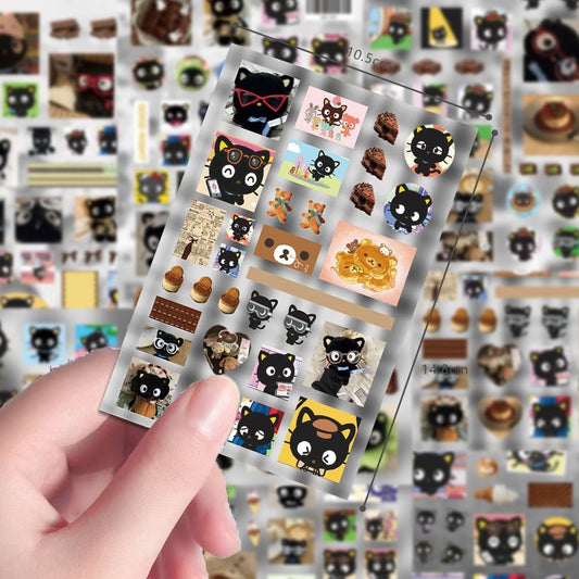 8 Sheets Chococat Stickers