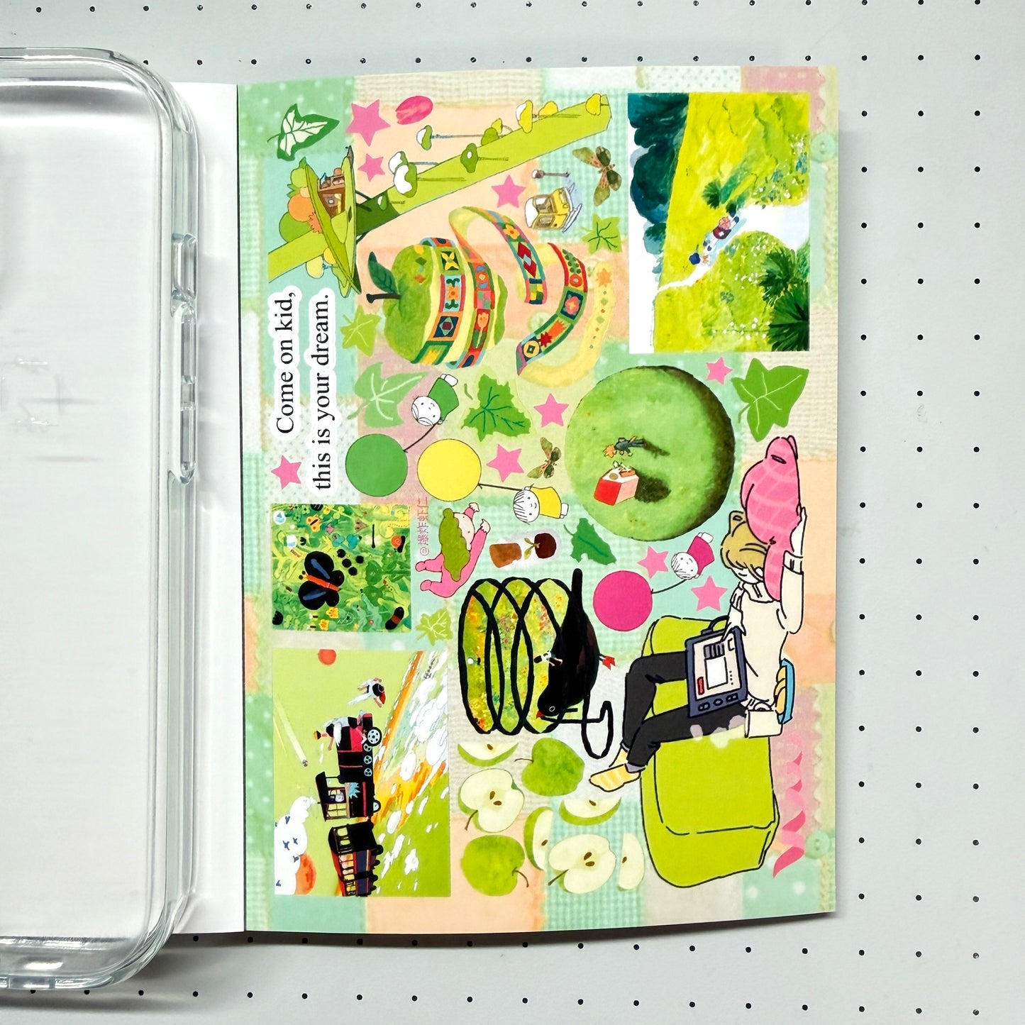 【Limited Edition 13】Soul Resonance Sticker Book Handmade Sticker Phone Case