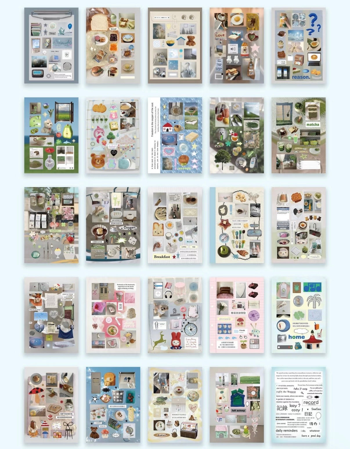 30Pages Emotional Playground Sticker Book