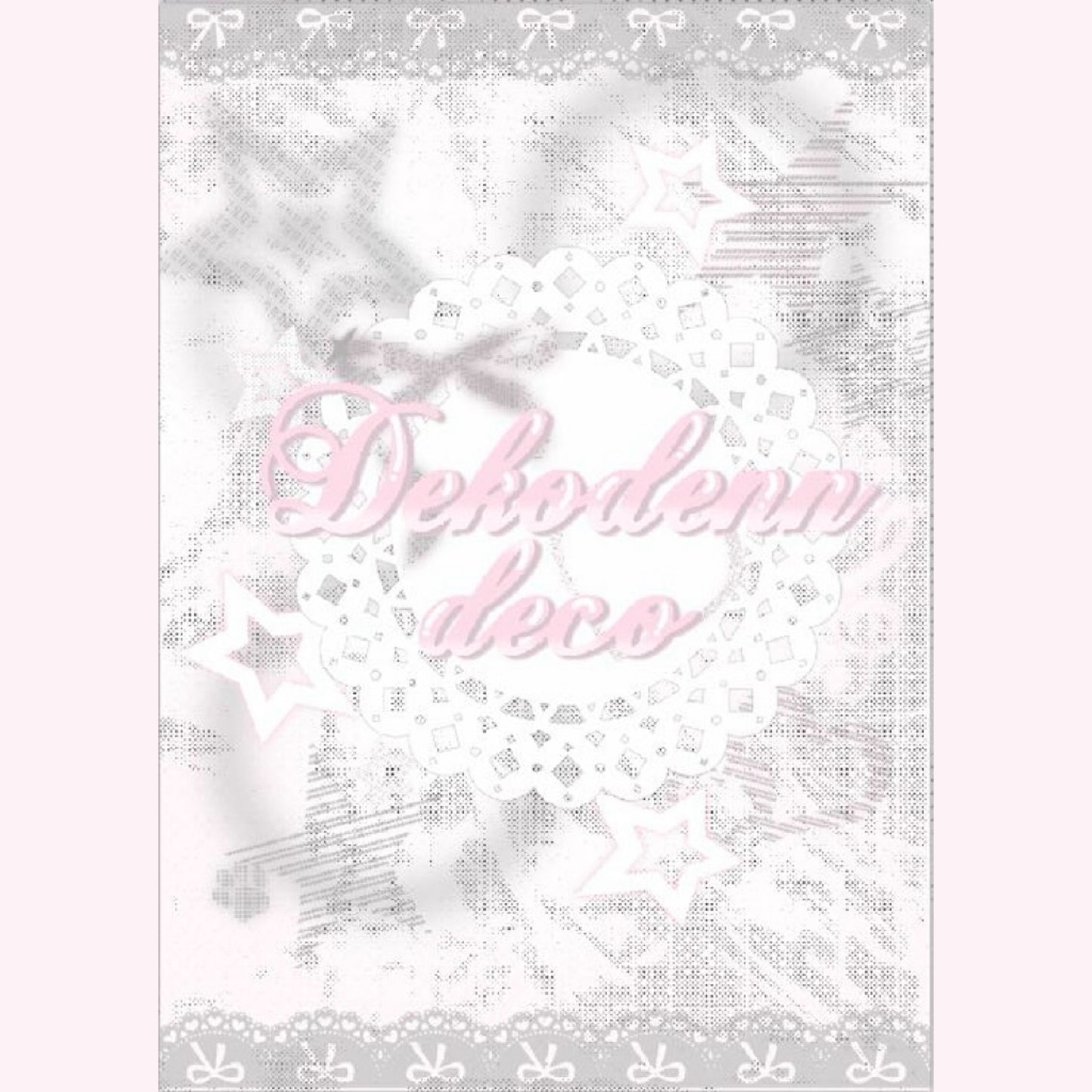 【Limited Edition】40Pages Dekodenn deco Sticker Book