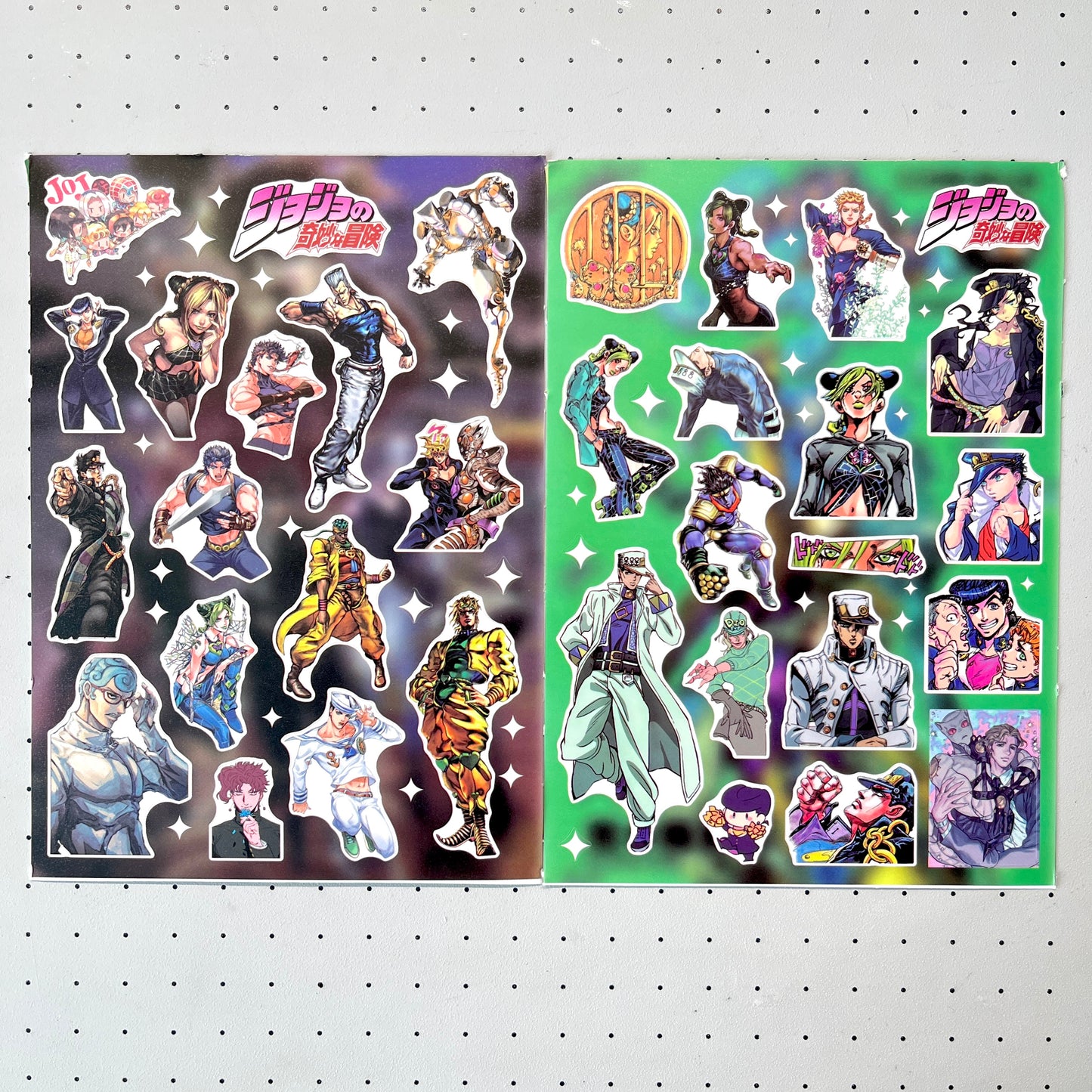 8 Sheets ‌JoJo's Bizarre Adventure Stickers A