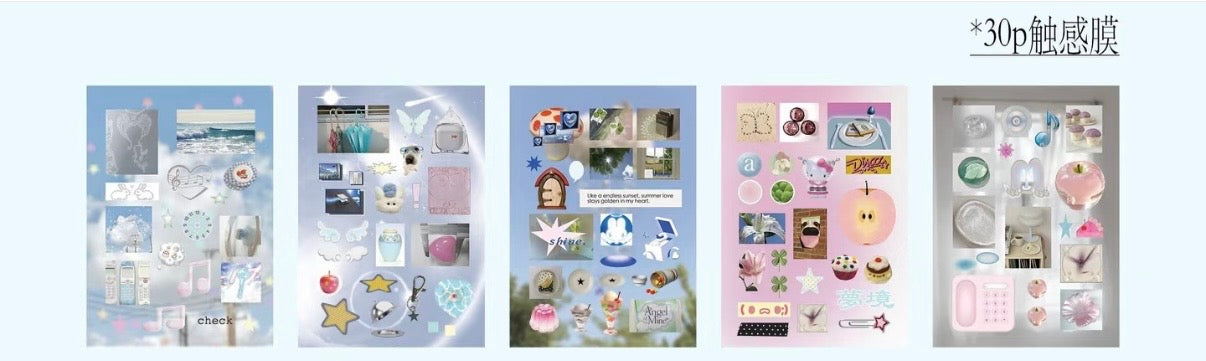 30Pages Emotional Playground Sticker Book