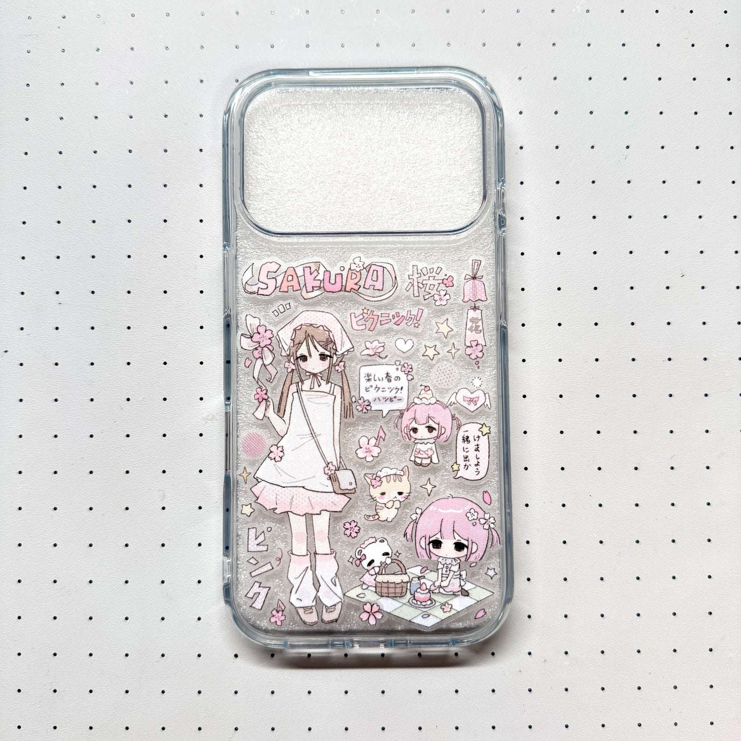 Sakura Angle Handmade Sticker Phone Case Samsung Case