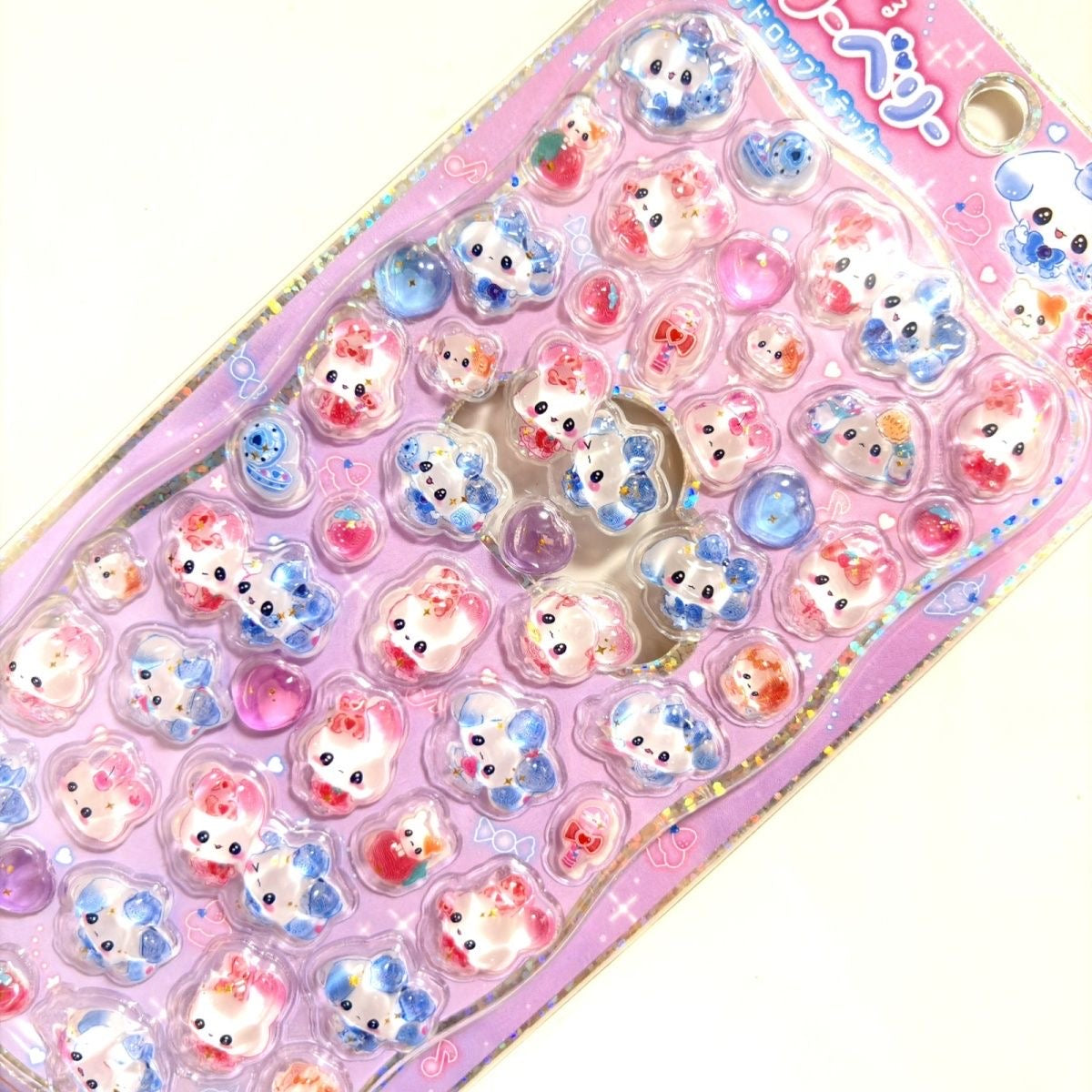 Awawa-chan 3D Stickers