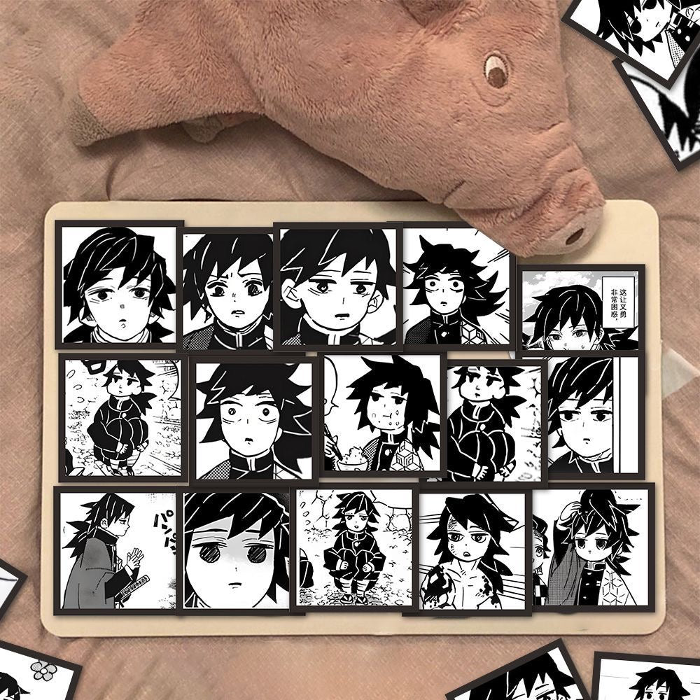 120pcs Demon Slayer Giyu Stickers