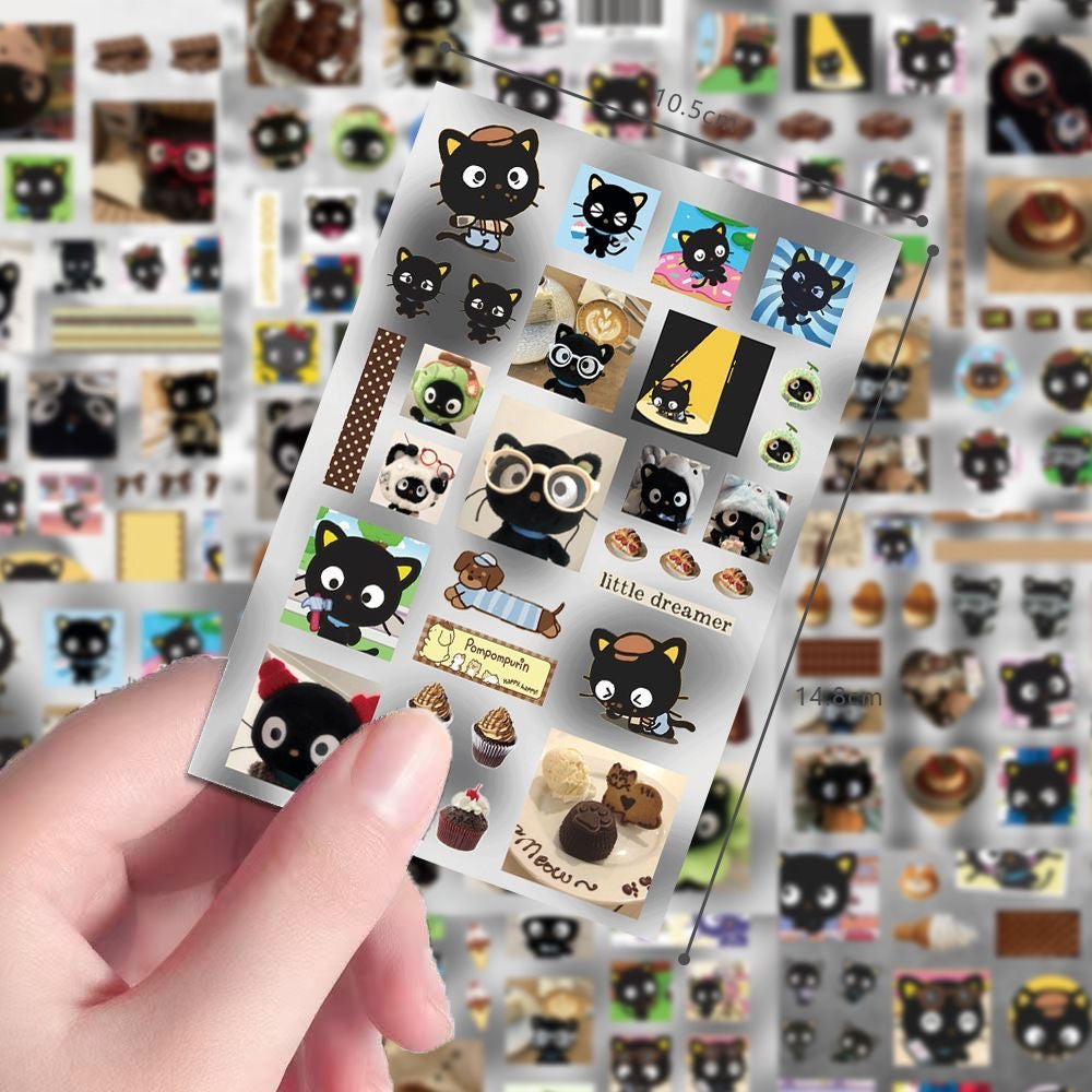 8 Sheets Chococat Stickers