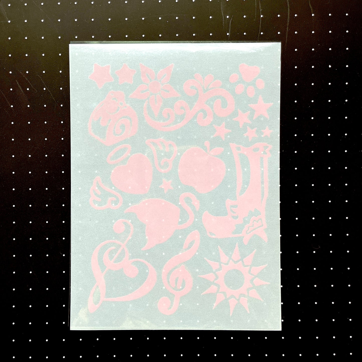Glitter Tattoo Sticker Set