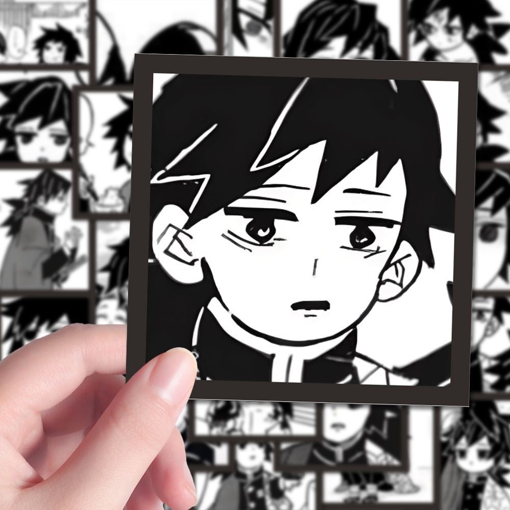 120pcs Demon Slayer Giyu Stickers