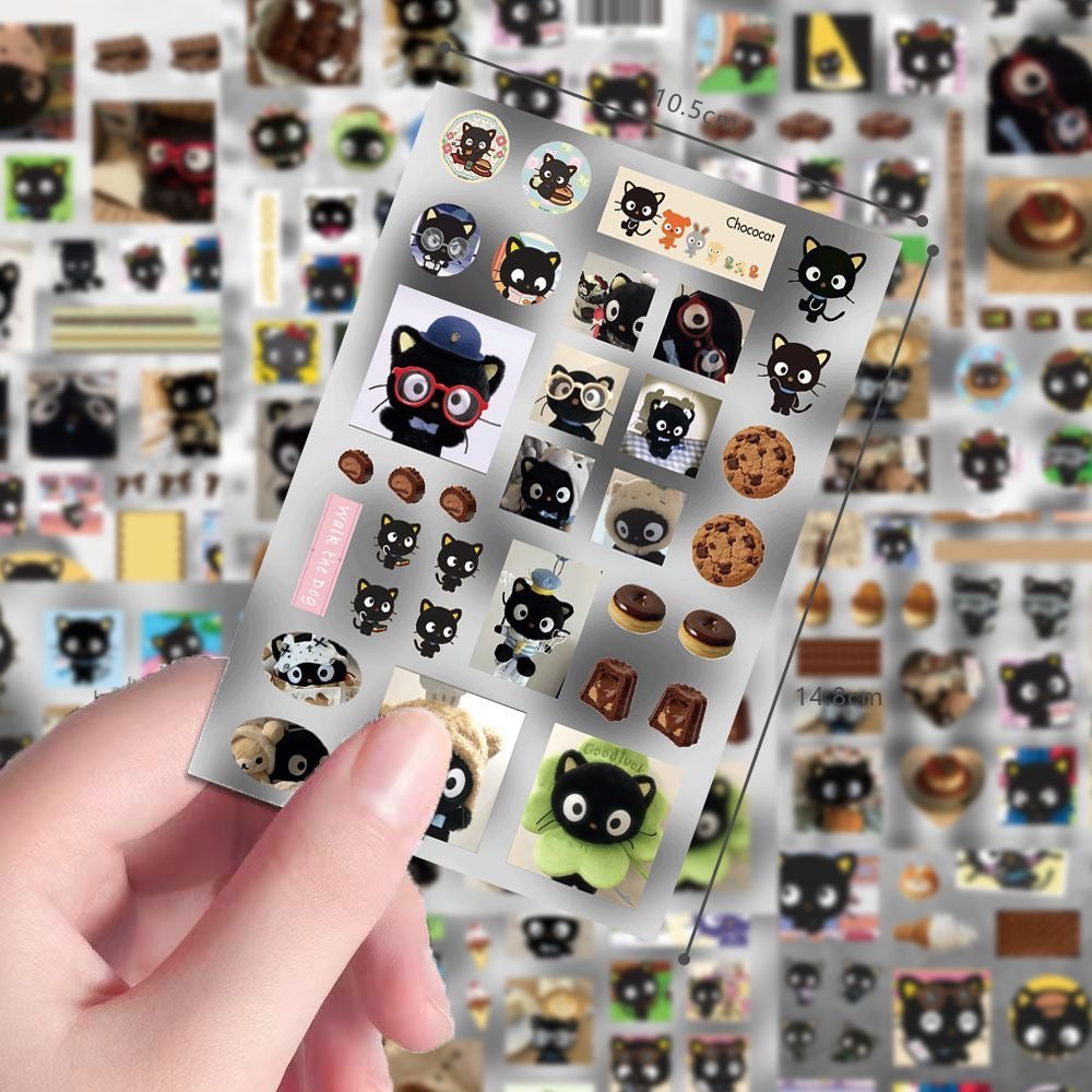 8 Sheets Chococat Stickers