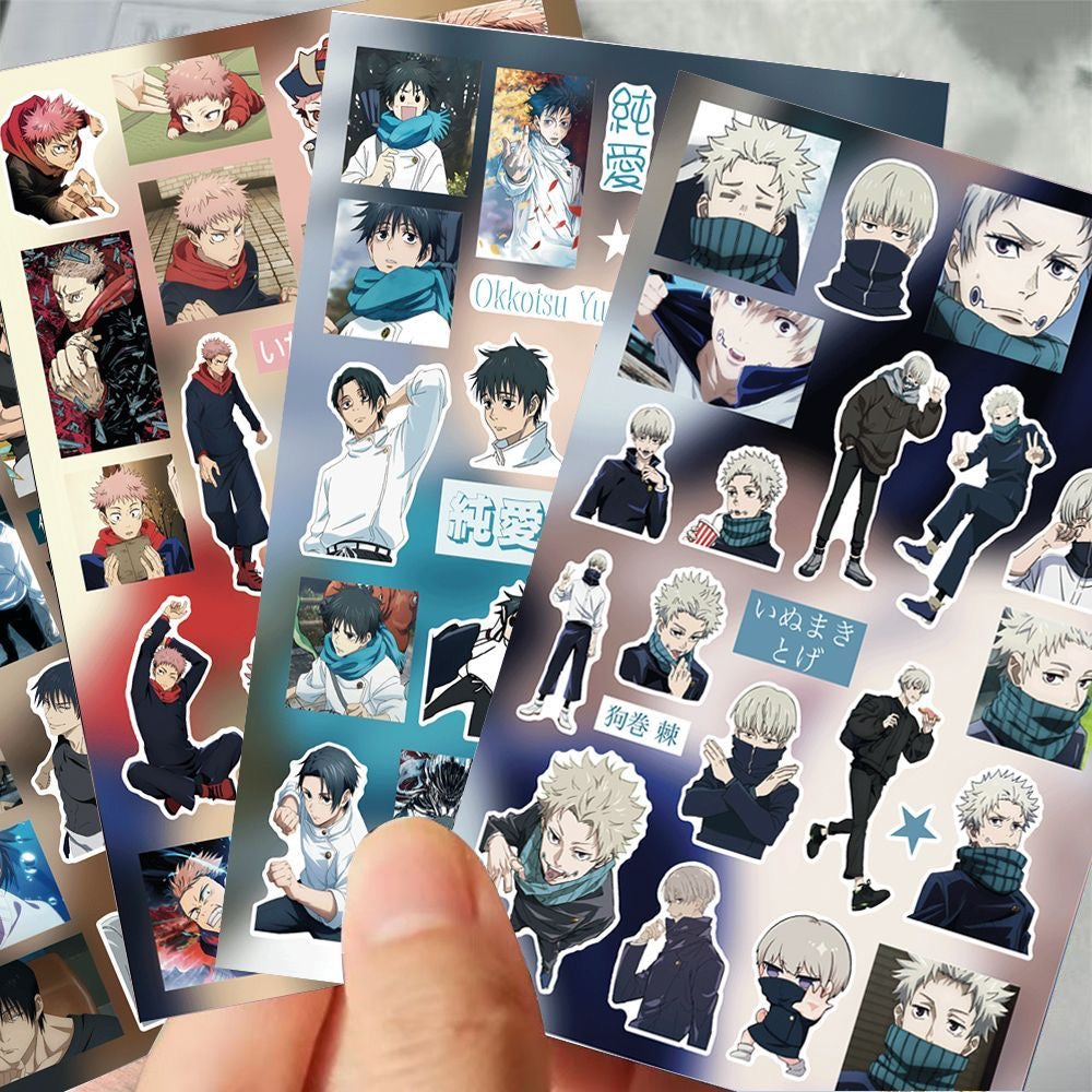 8 Sheets Jujutsu Kaisen‌ Stickers