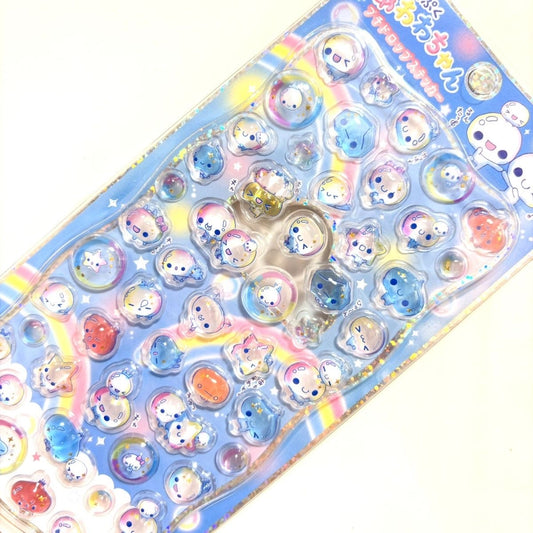 Awawa-chan 3D Stickers