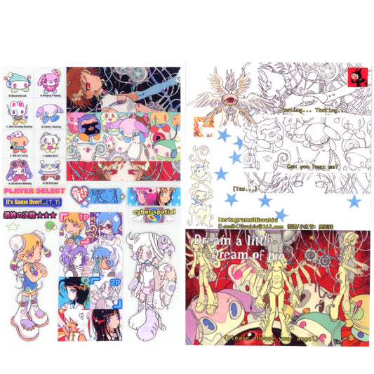 Game Player Sticker Sheet