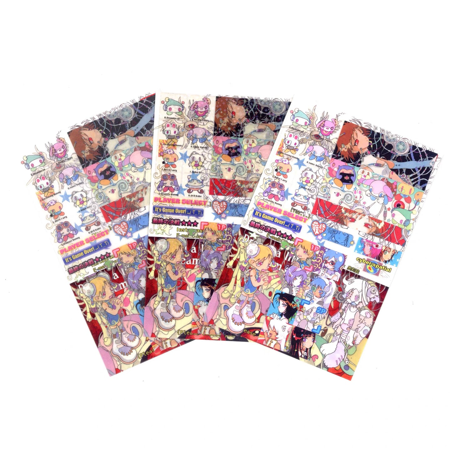 Game Player Sticker Sheet