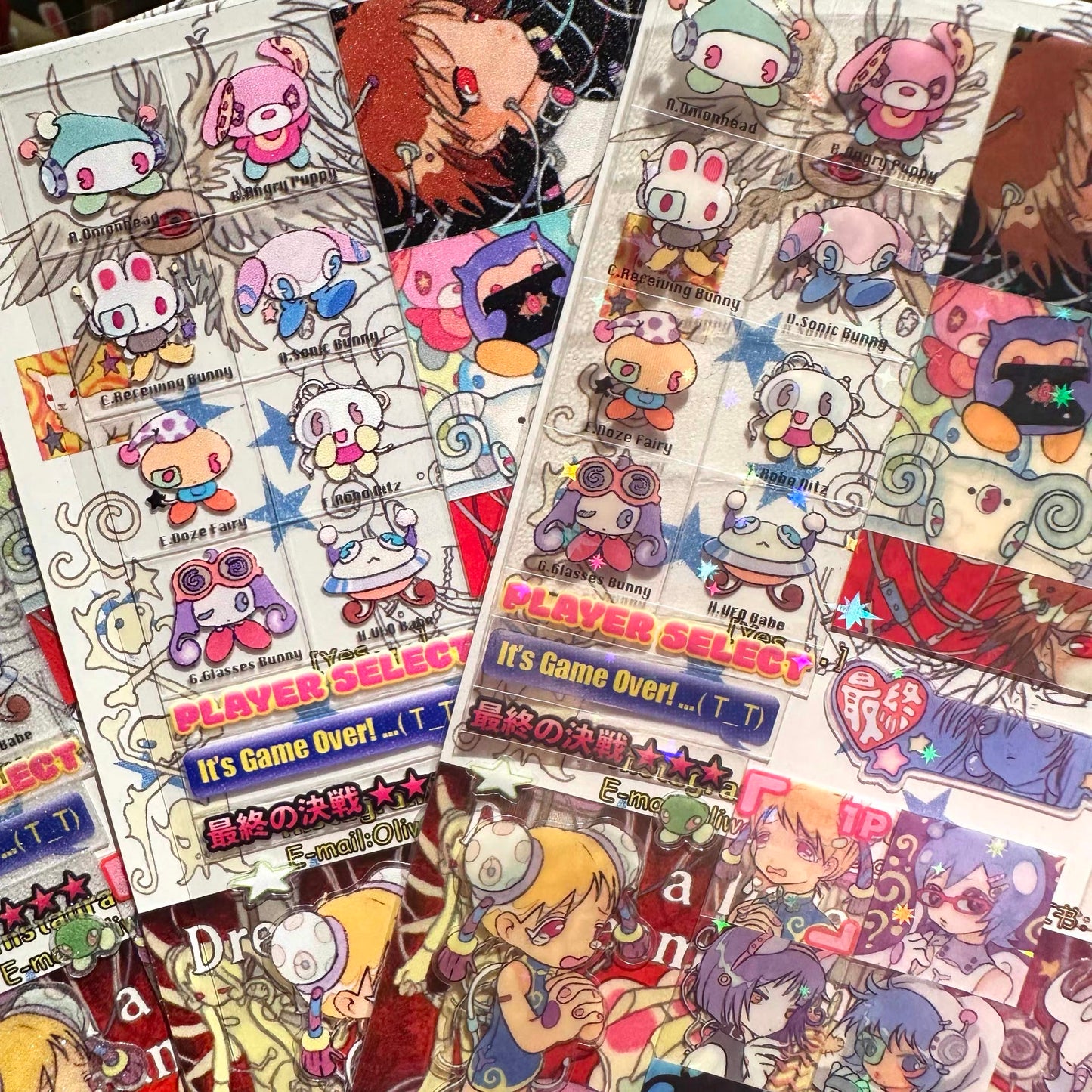 Game Player Sticker Sheet