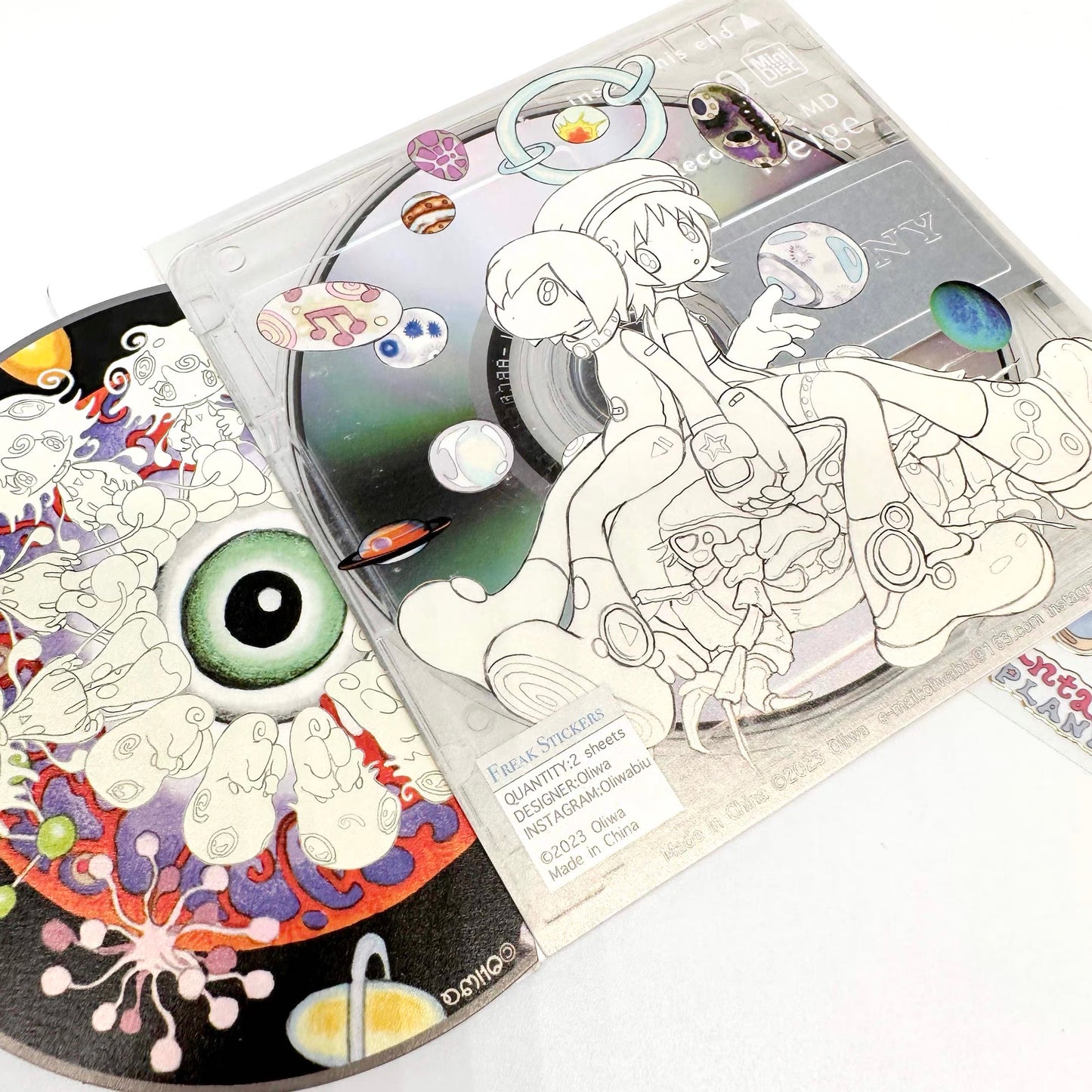 Gold-Edge Sticker Sheet