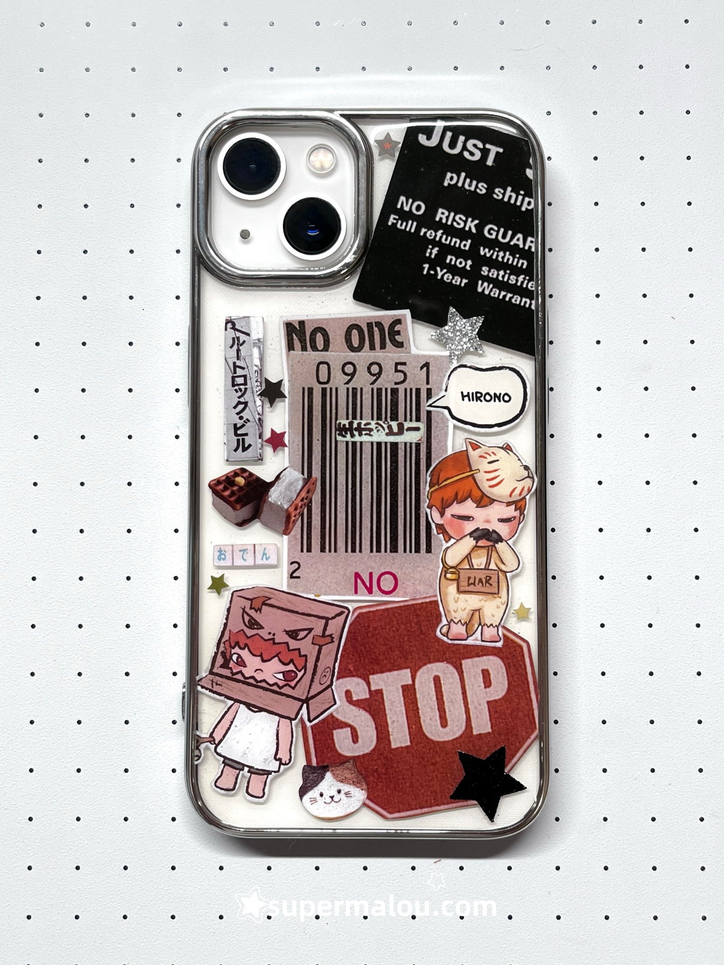 Hirono Handmade Sticker Phone Case Samsung Case