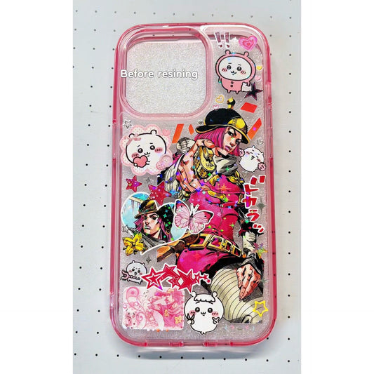 Hot Pants Chiikawa Handmade Sticker Phone Case (Resin Ver.)