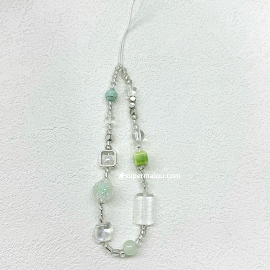 IG Style Mint Green Fresh Pendant Phone Chain