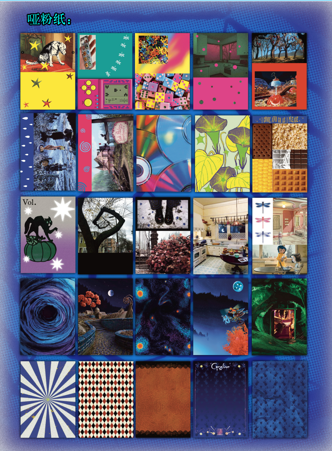 【Pre-Order】65pages Coraline Scrapbook